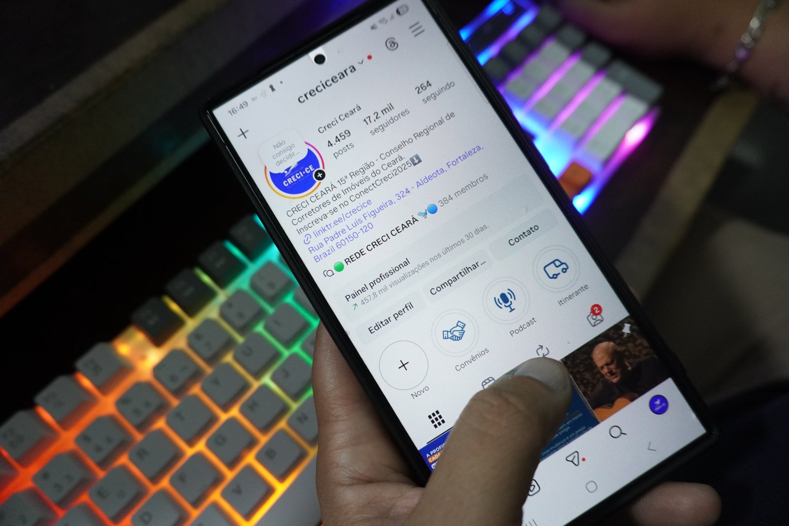 CRECI Ceará alcança resultados expressivos nas redes sociais em 2025
