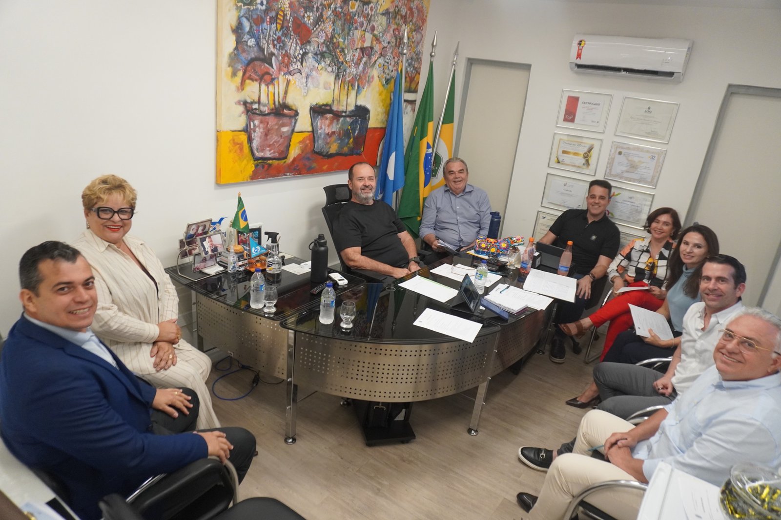 CRECI-CE recebe visita técnica do CRECI Pernambuco para intercâmbio institucional
