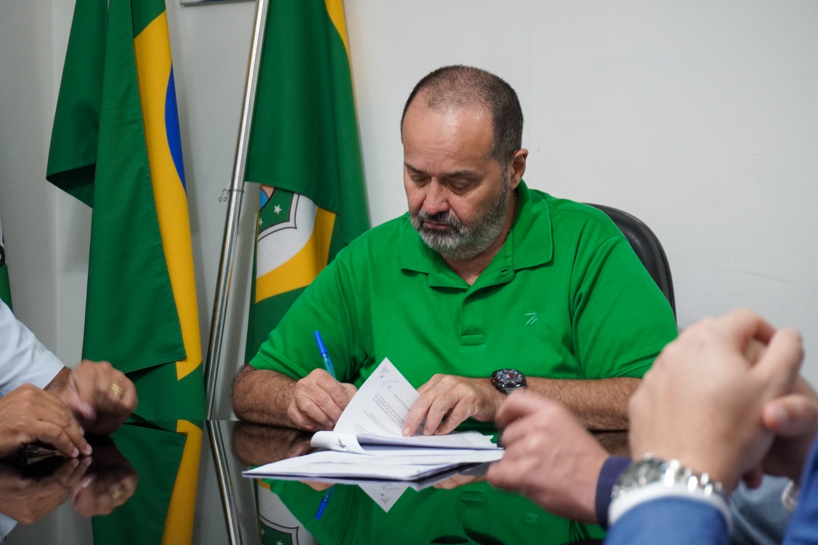 Tib&eacute;rio Benevides, presidente do Creci Ce