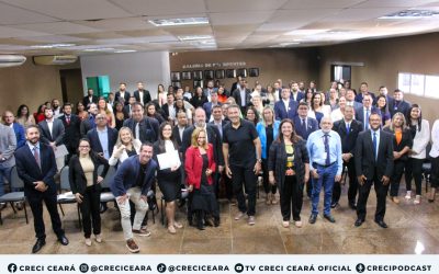 Solenidade no CRECI Ceará: 87 Corretores de Imóveis Iniciam Jornada no Mercado Imobiliário